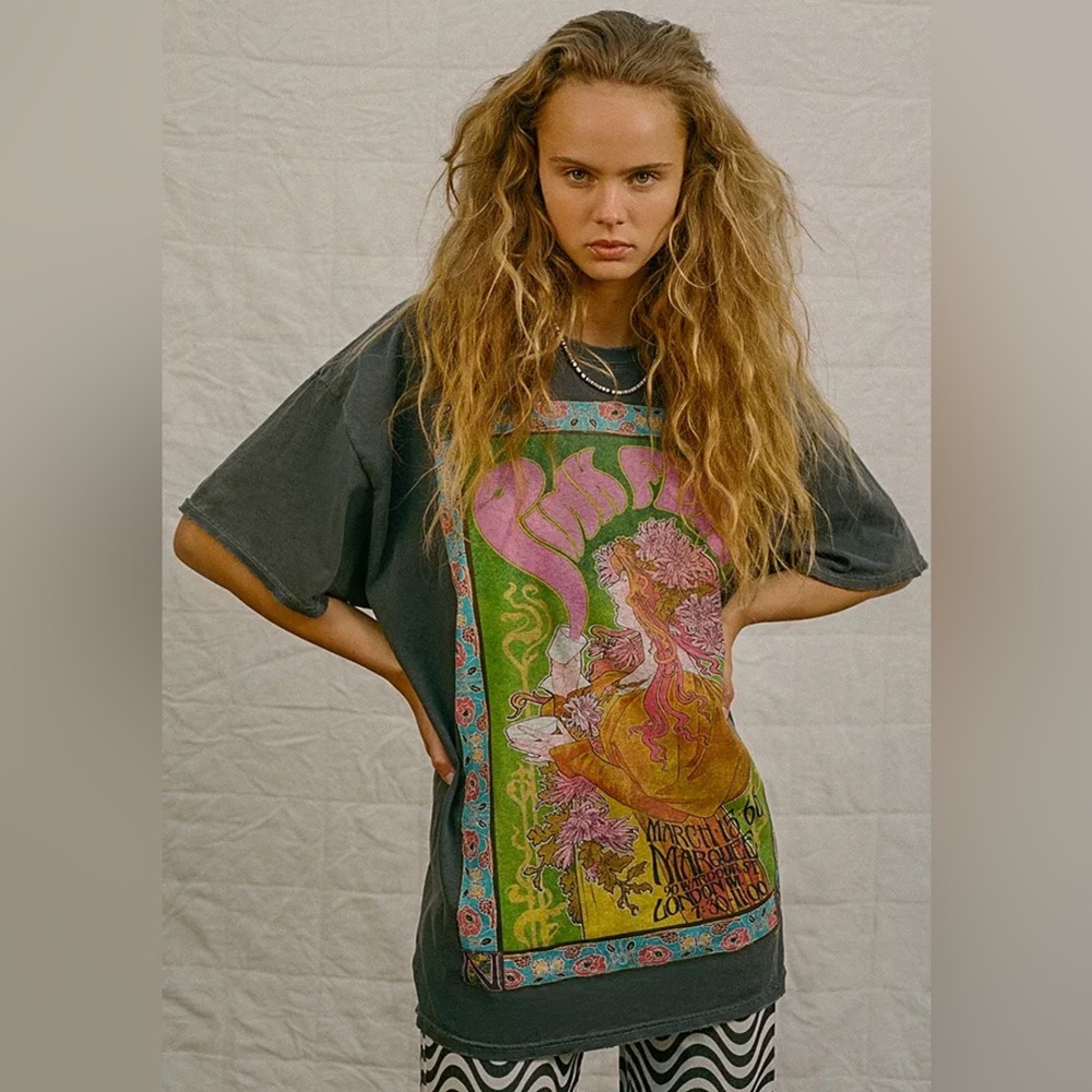 Pink Floyd Oversized Graphic Tee